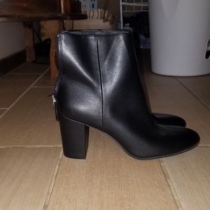 Christian Siriano Black High Heel Boots